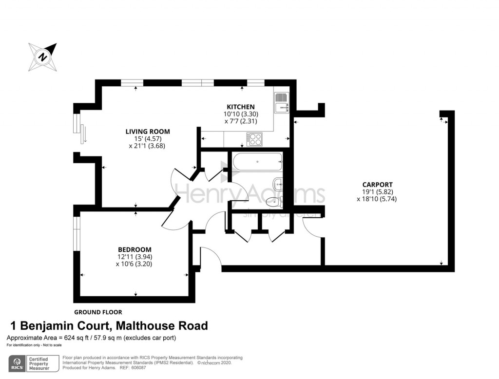 Floorplans For Malthouse Road, Selsey, PO20