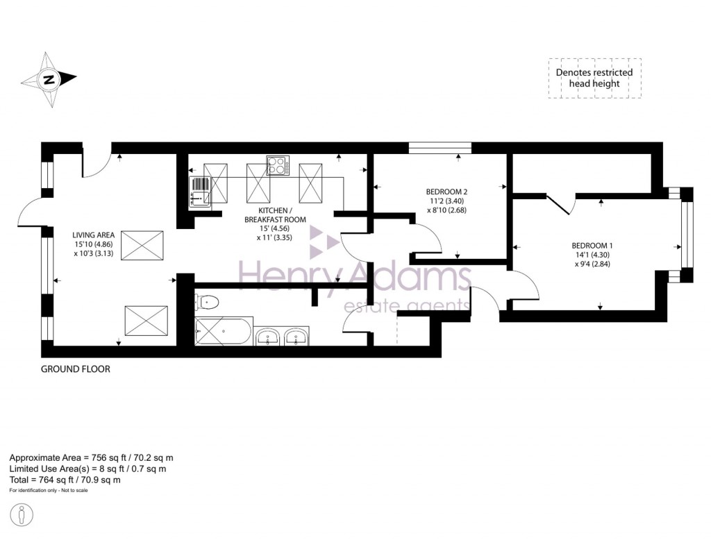 Floorplans For Church Road, Selsey, PO20