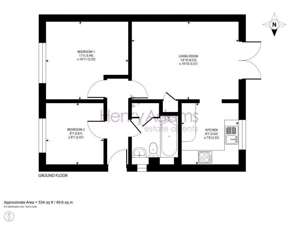 Floorplans For High Street, Selsey, PO20
