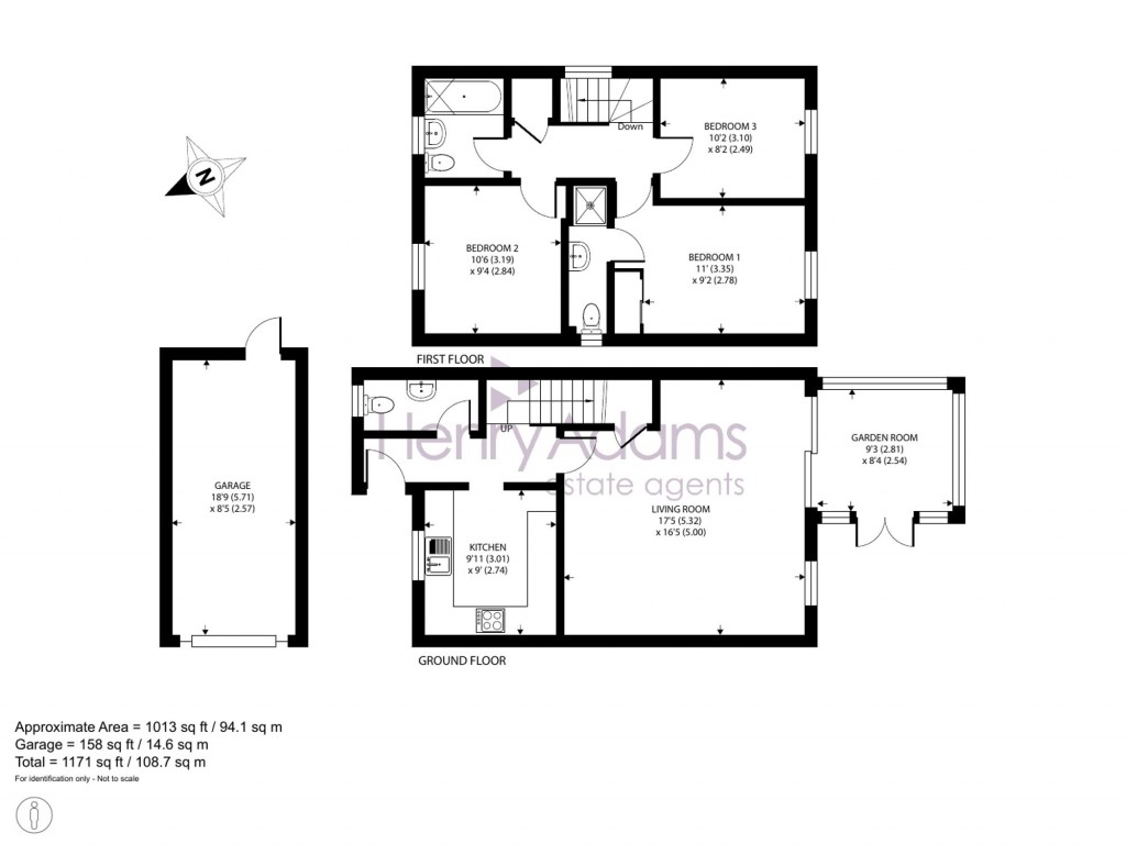 Floorplans For Spinney Close, Selsey, PO20