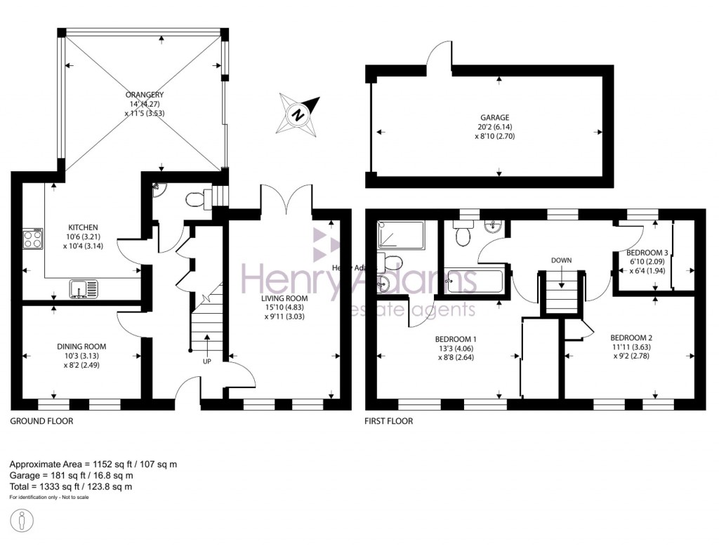 Floorplans For Hubble Close, Selsey, PO20