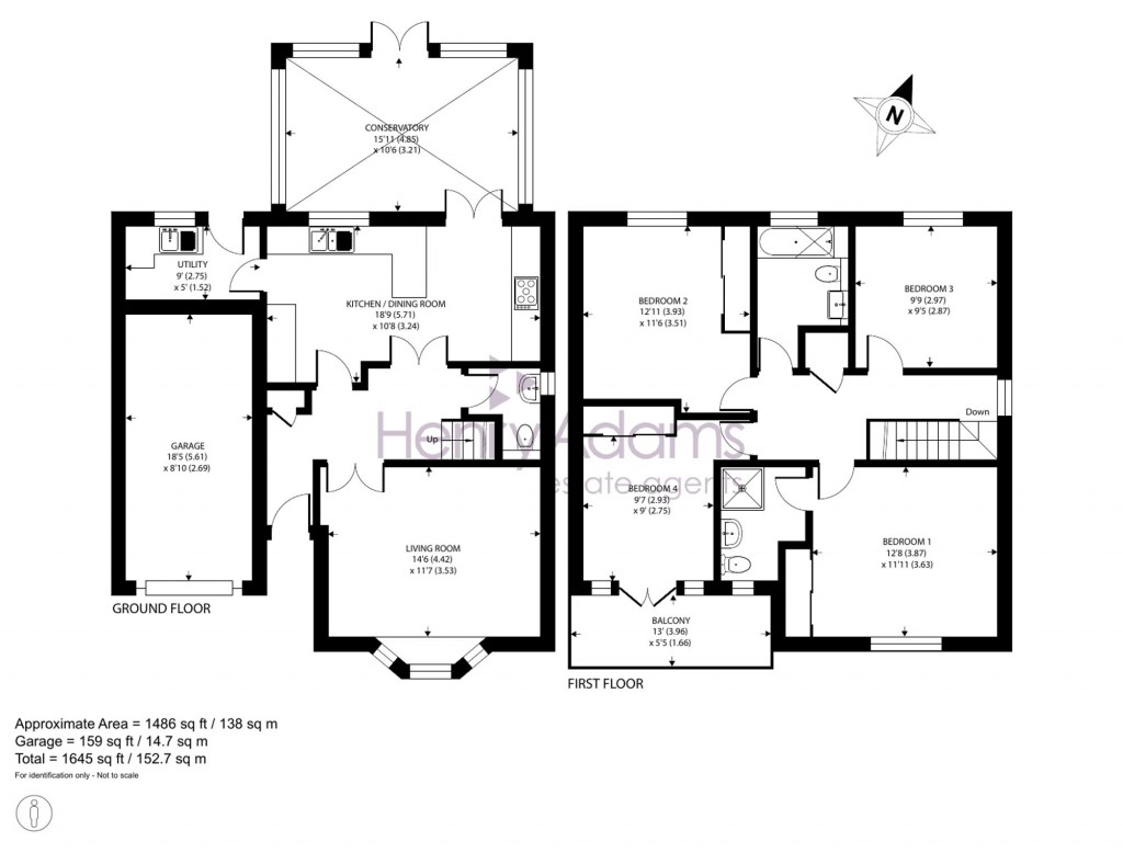 Floorplans For Beacon Drive, Selsey, PO20