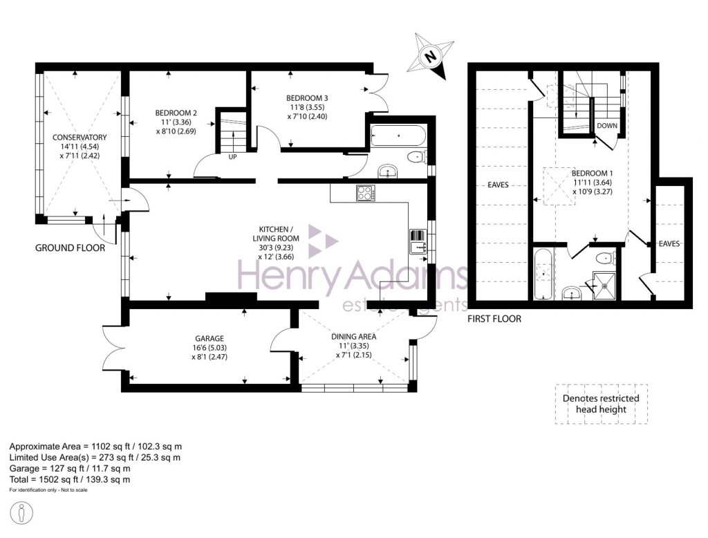 Floorplans For Southern Road, Selsey, PO20