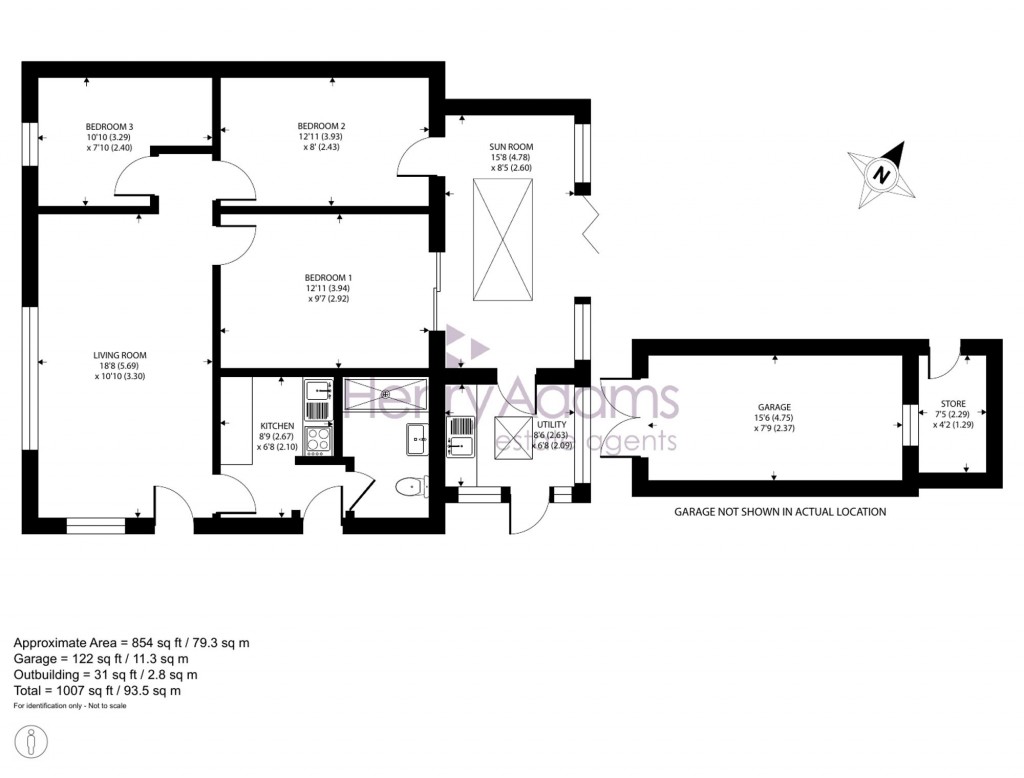 Floorplans For Chichester Way, Selsey, PO20