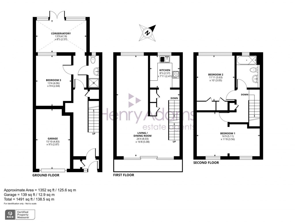 Floorplans For Kingsway, Selsey, PO20