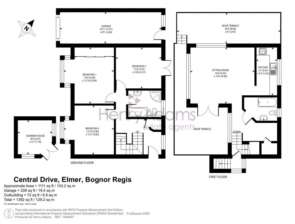Floorplans For Central Drive, Elmer, PO22