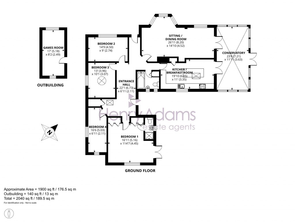 Floorplans For Fontwell Avenue, Eastergate, PO20