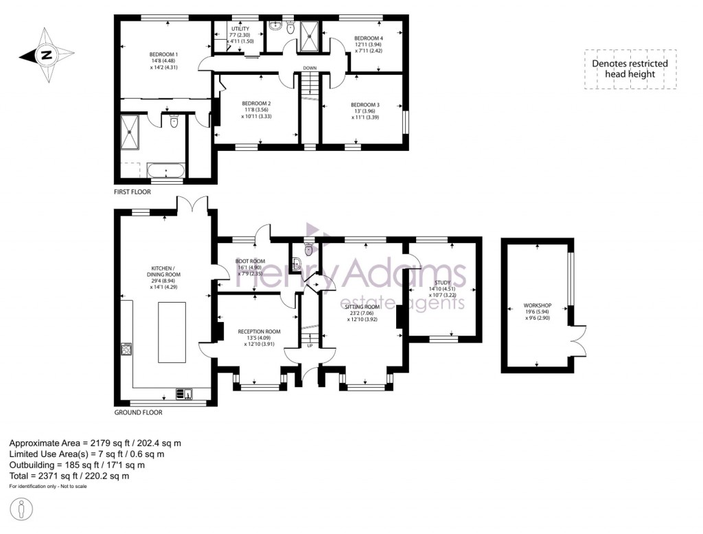 Floorplans For Post Office Lane, North Mundham, PO20