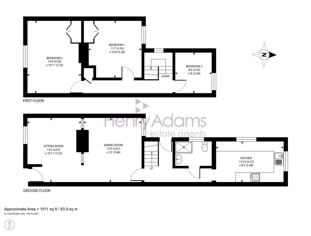 Floorplans For Cleveland Road, Chichester, PO19