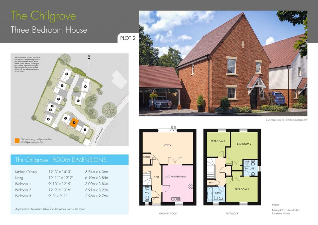 Floorplans For Yapton, BN18