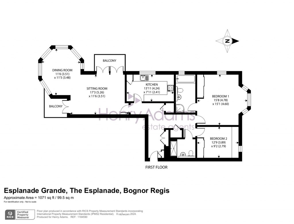 Floorplans For The Esplanade, Esplanade Grande The Esplanade, PO21