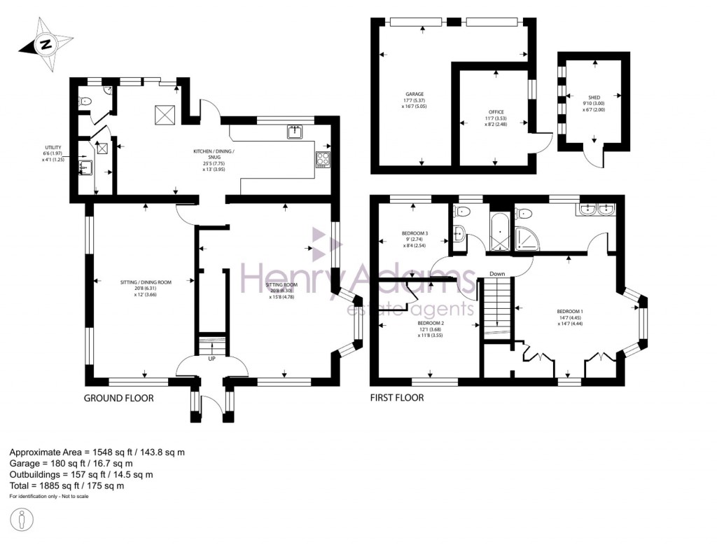Floorplans For London Road, Ashington, RH20