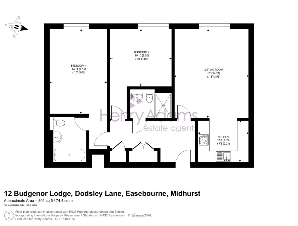 Floorplans For Dodsley Lane, Easebourne, GU29