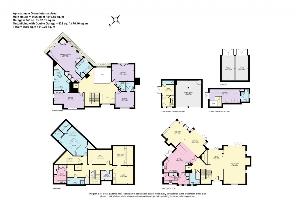 Floorplans For Minsted, Midhurst, GU29