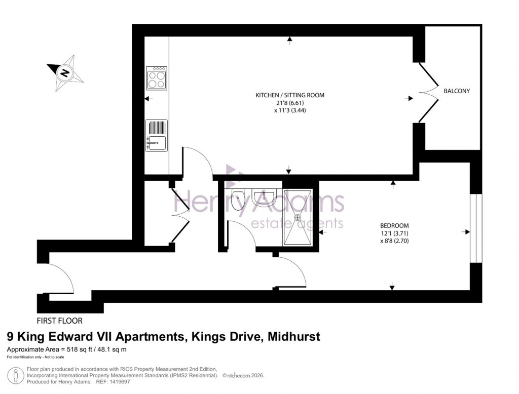 Floorplans For Kings Drive, Midhurst, GU29