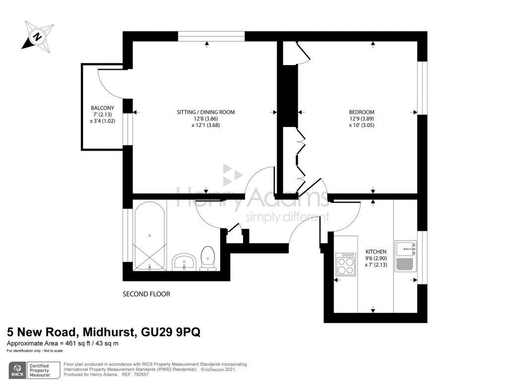Floorplans For New Road, Midhurst, GU29