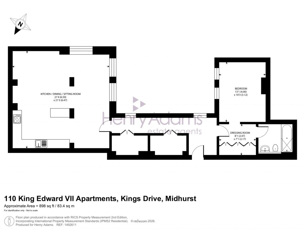 Floorplans For Kings Drive, Midhurst, GU29