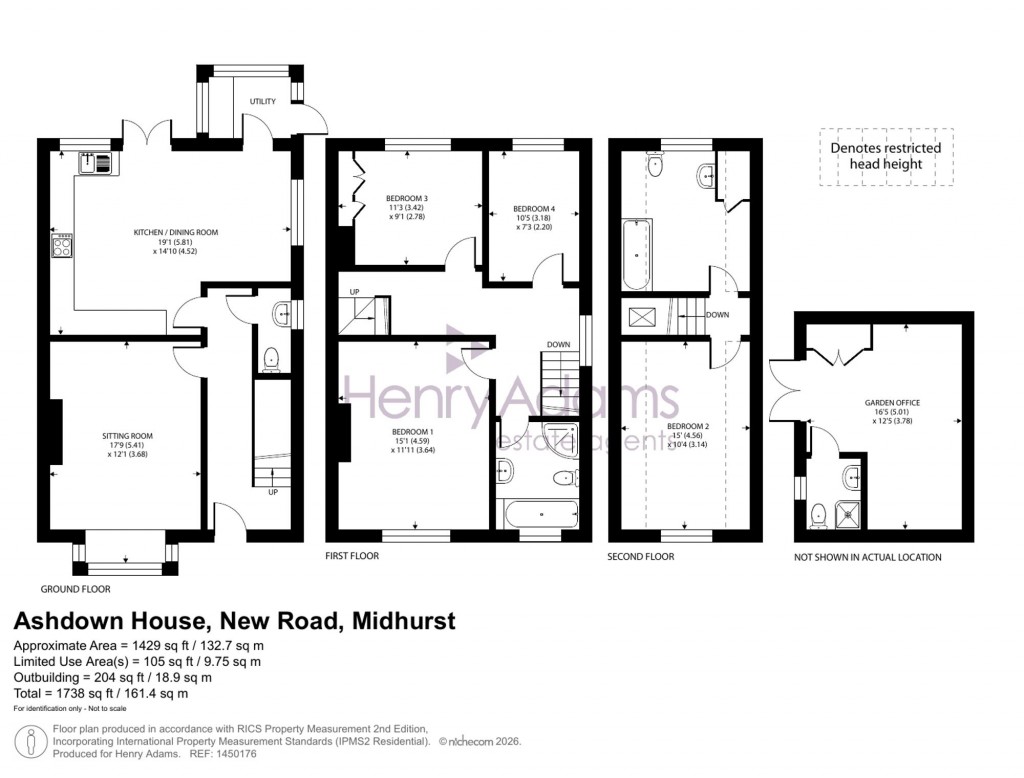 Floorplans For New Road, Midhurst, GU29