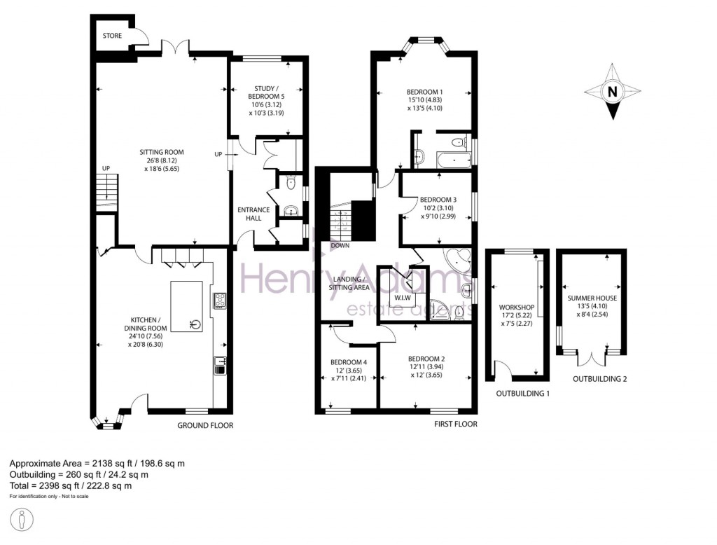 Floorplans For Post Office Lane, North Mundham, PO20