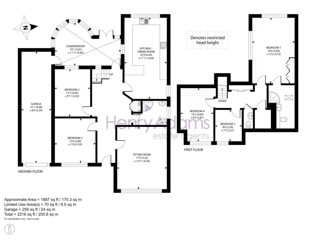 Floorplans For Pulens Lane, Petersfield, GU31