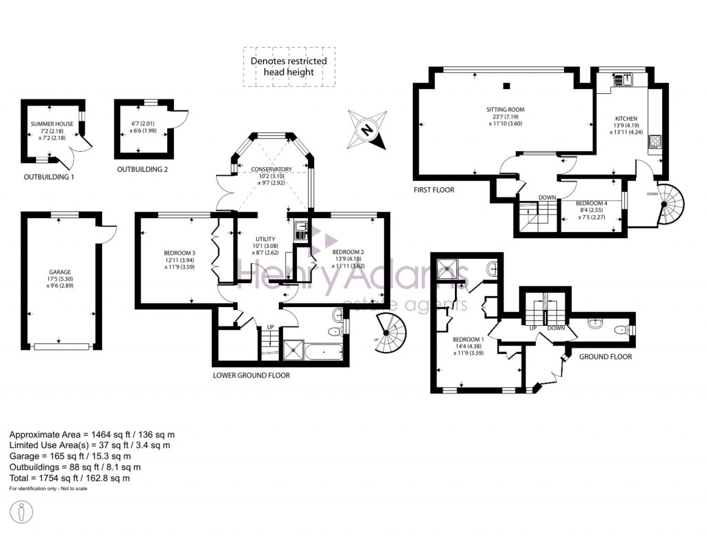 Floorplans For Chantry Close, Storrington, RH20