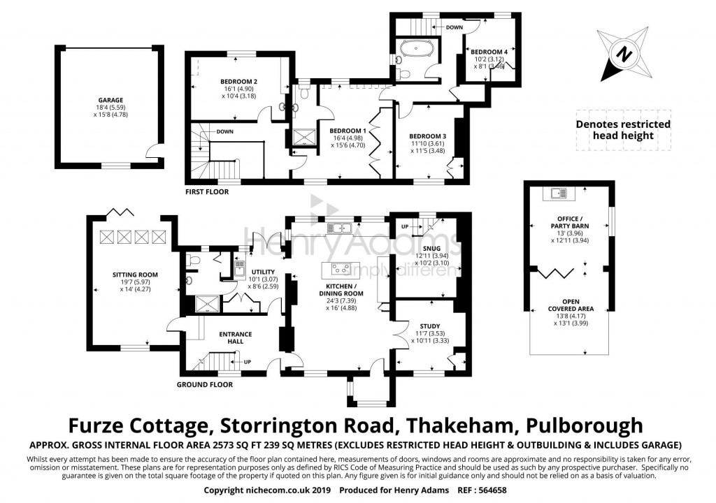 Floorplans For Storrington Road, Thakeham, RH20