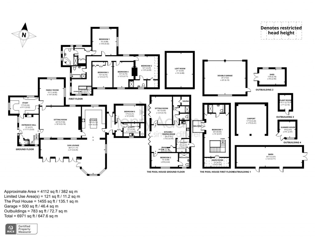 Floorplans For Tudor Close, Pulborough, RH20