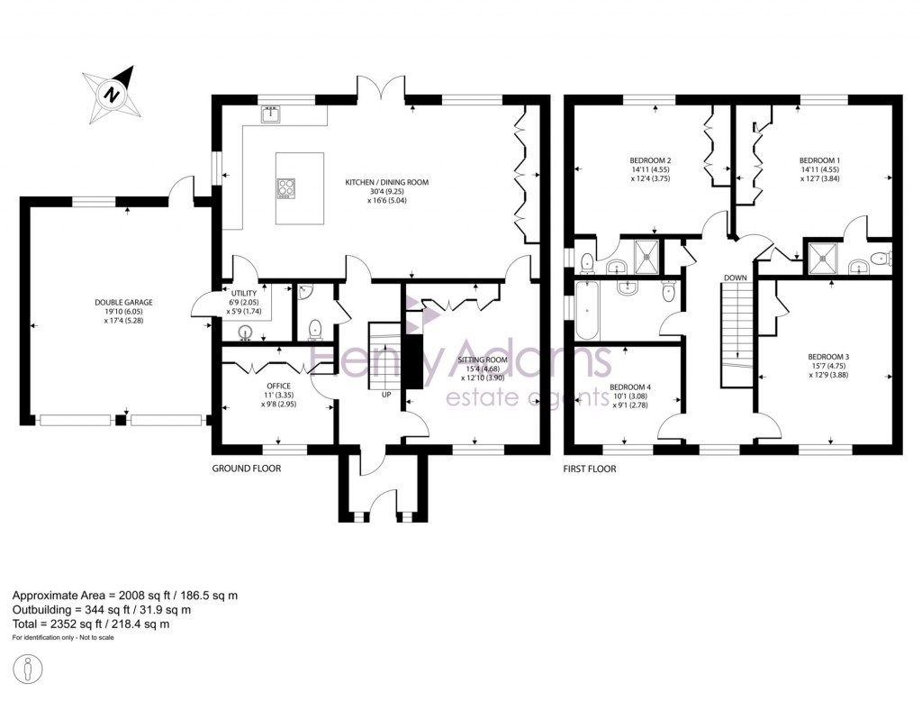 Floorplans For London Road, Coldwaltham, RH20