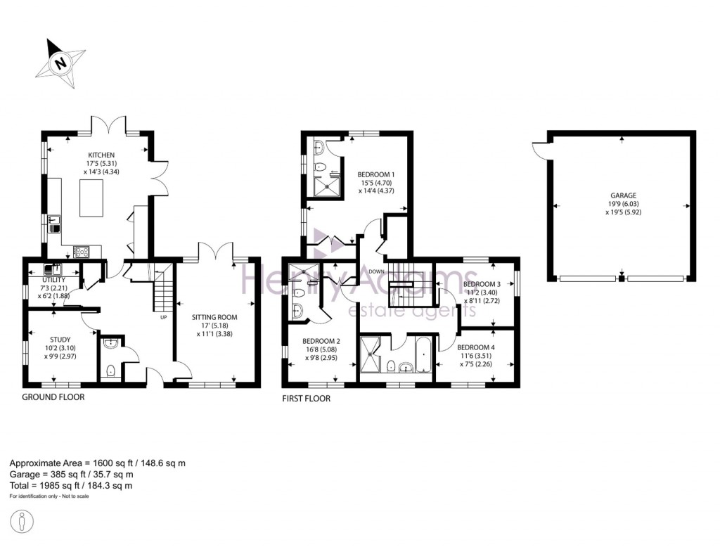 Floorplans For Stroudfields, Petersfield, GU32