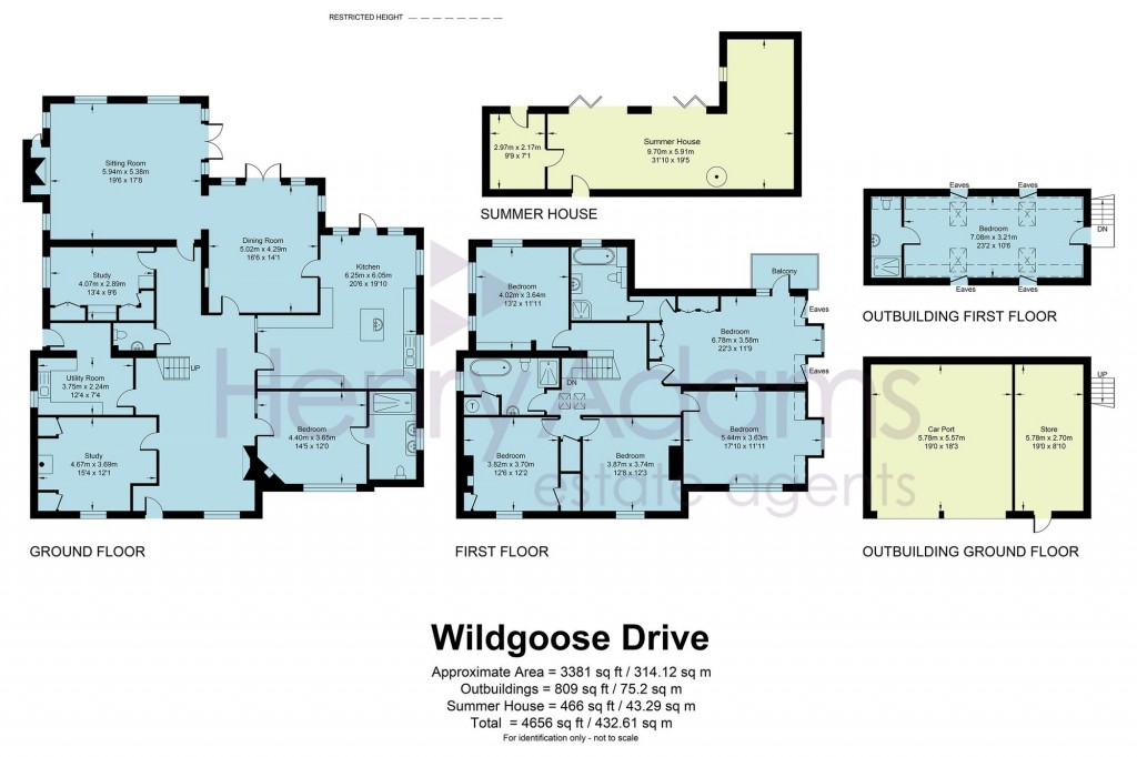 Floorplans For Wildgoose Drive, Horsham, RH12