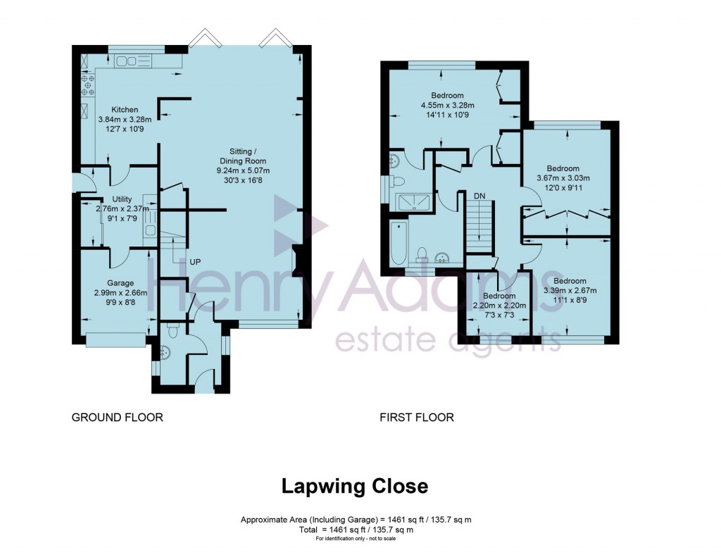 Floorplans For Lapwing Close, Horsham, RH13