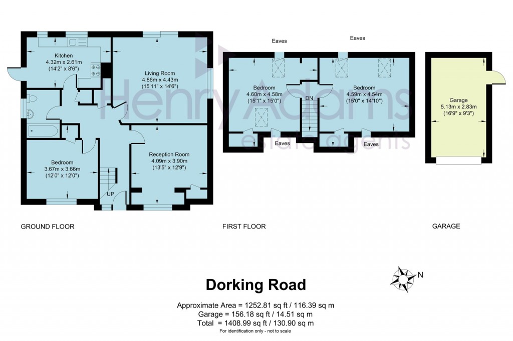 Floorplans For Dorking Road, Kingsfold, RH12