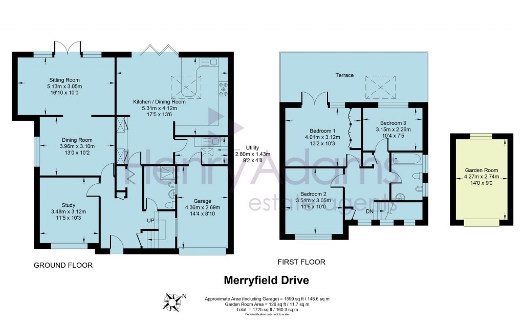 Floorplans For Merryfield Drive, Horsham, RH12