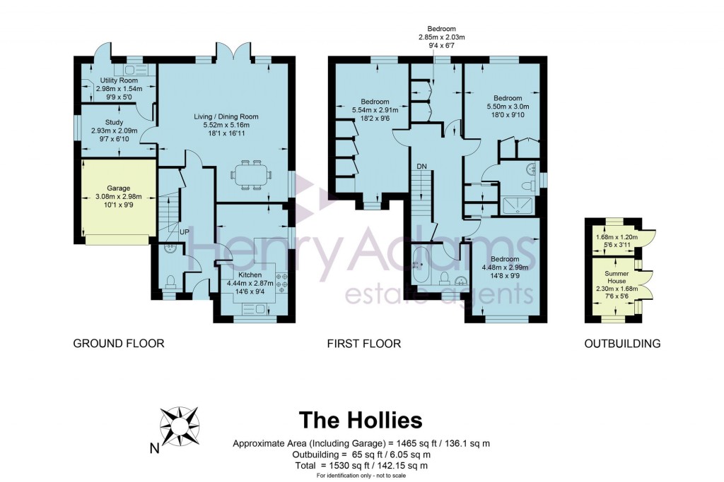 Floorplans For The Hollies, Horsham, RH12
