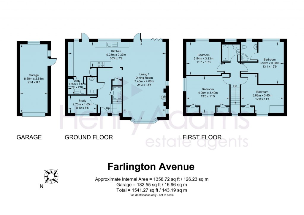 Floorplans For Farlington Avenue, Haywards Heath, RH16