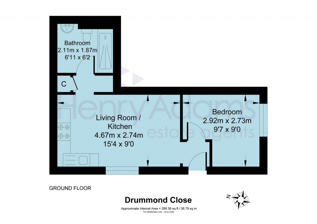 Floorplans For Drummond Close, Haywards Heath, RH16
