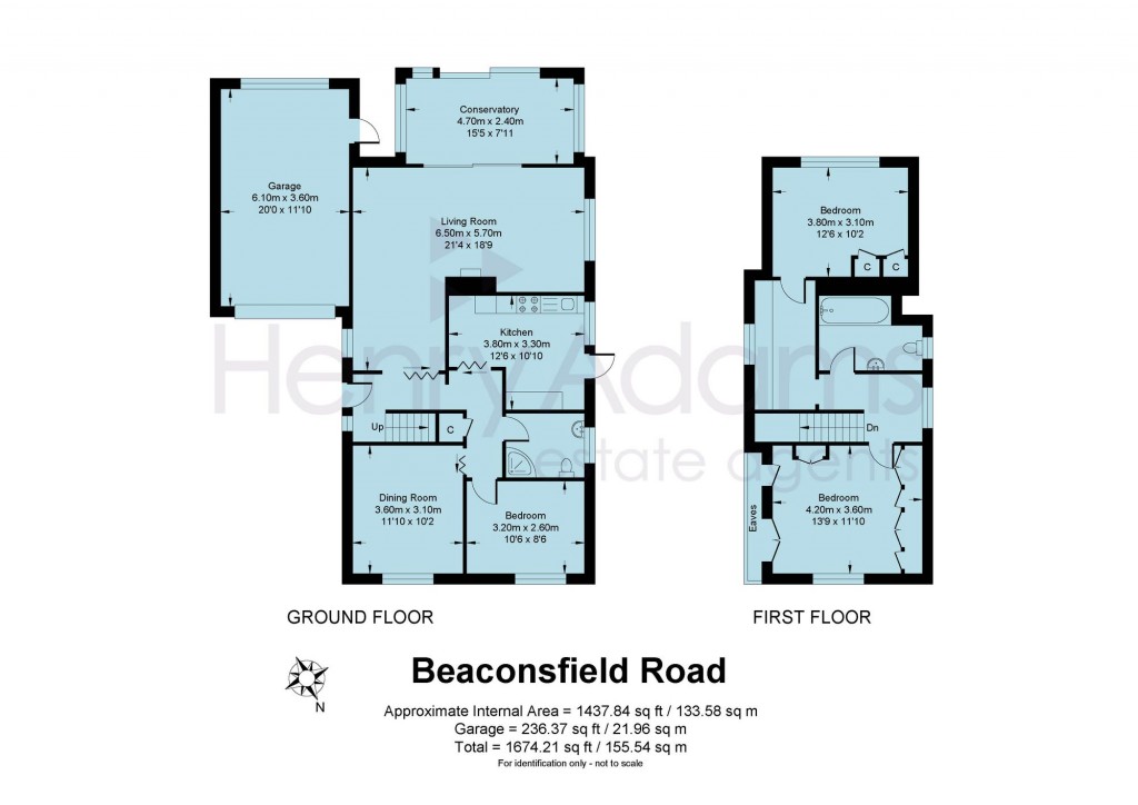 Floorplans For Beaconsfield Road, Chelwood Gate, RH17