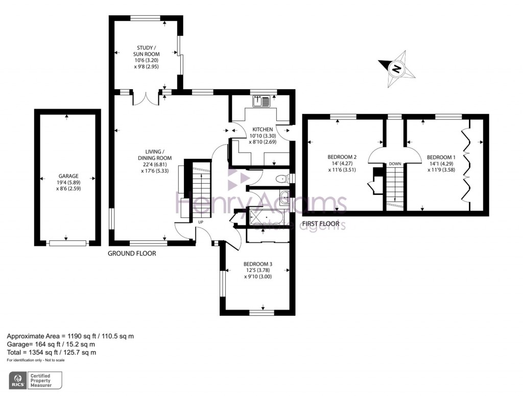 Floorplans For Sunnymead Close, Selsey, PO20