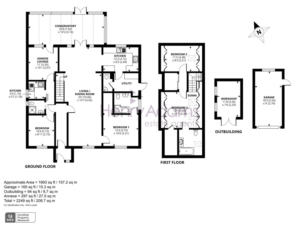 Floorplans For Chichester Way, Selsey, PO20