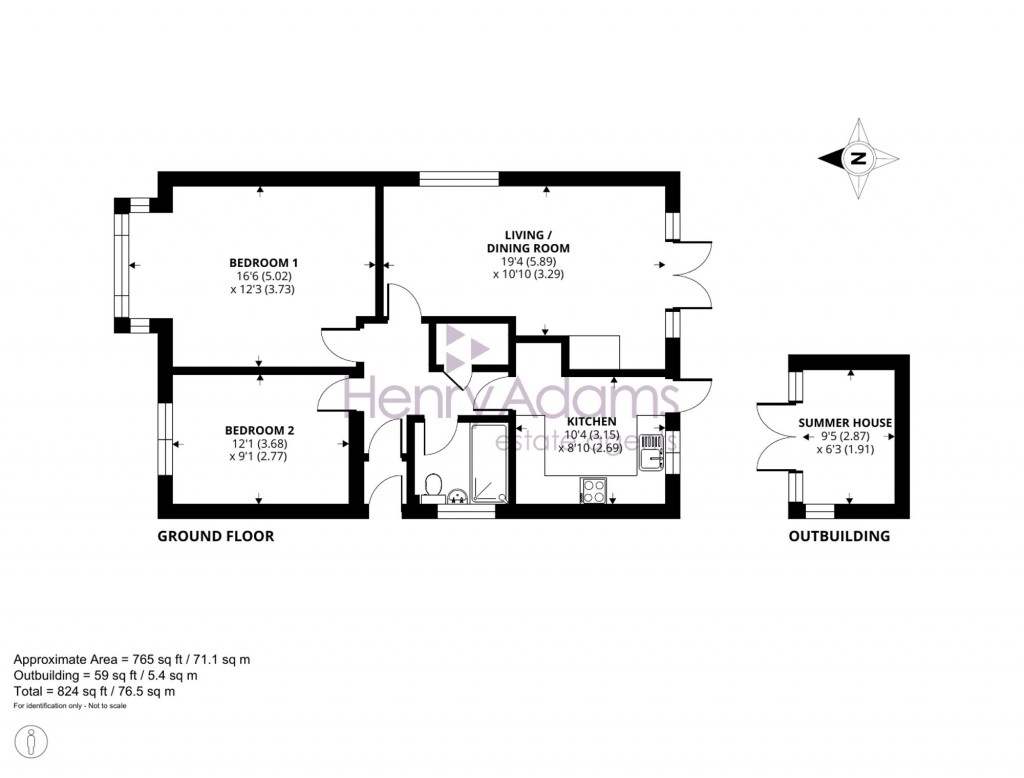 Floorplans For Green Lane, Selsey, PO20