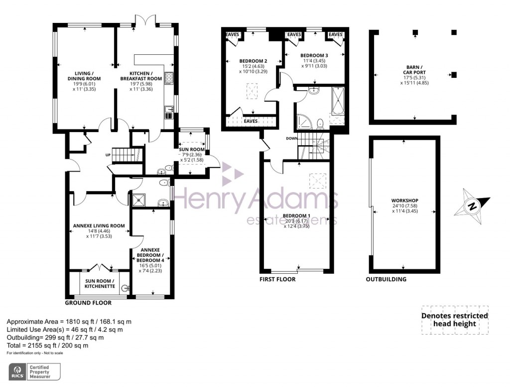 Floorplans For The Close, Selsey, PO20