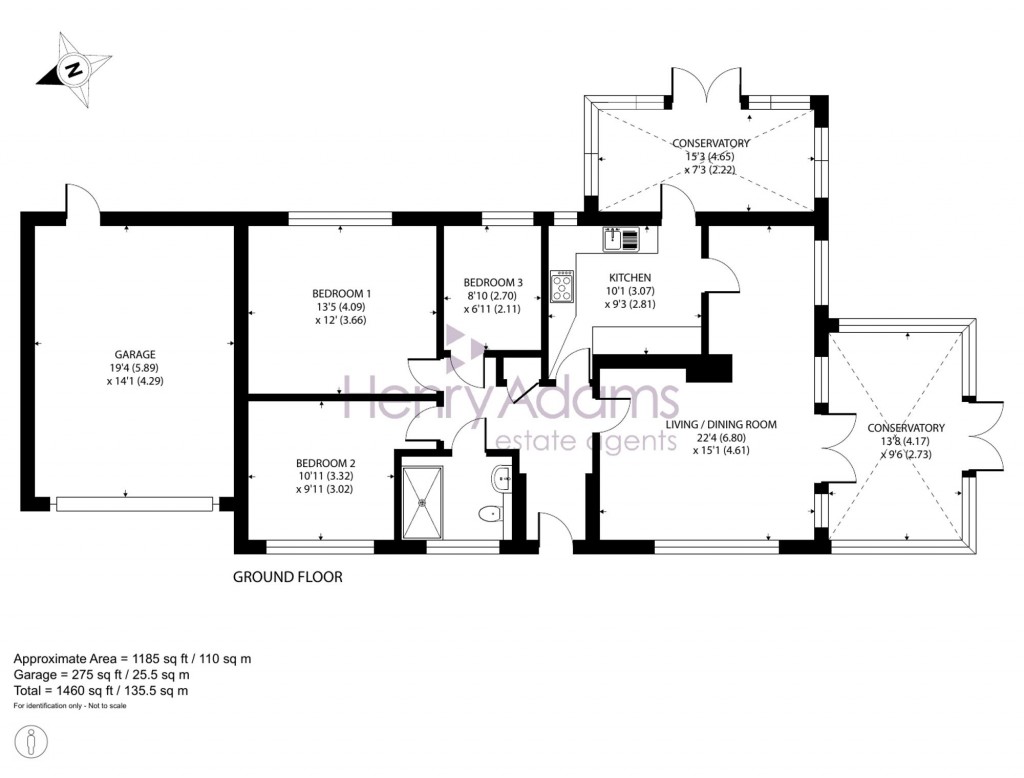 Floorplans For Langton Close, Selsey, PO20