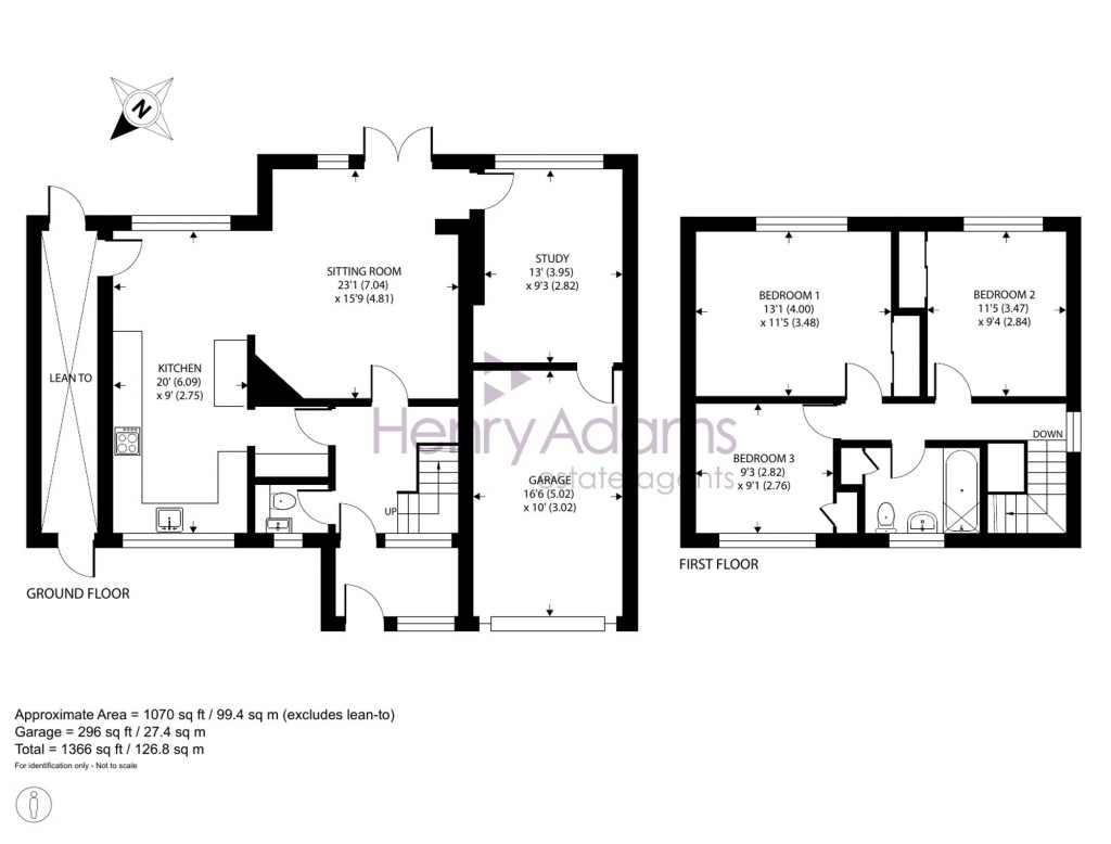 Floorplans For Alfold Bars, Loxwood, RH14