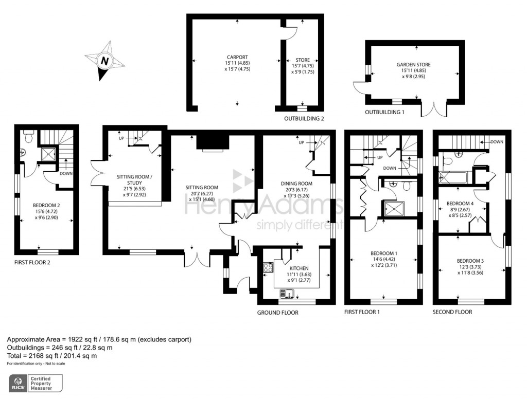 Floorplans For Hawkhurst Court, Wisborough Green, RH14