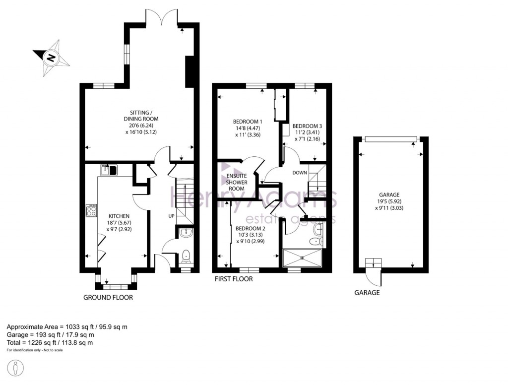 Floorplans For Oaktree Drive, Emsworth, PO10