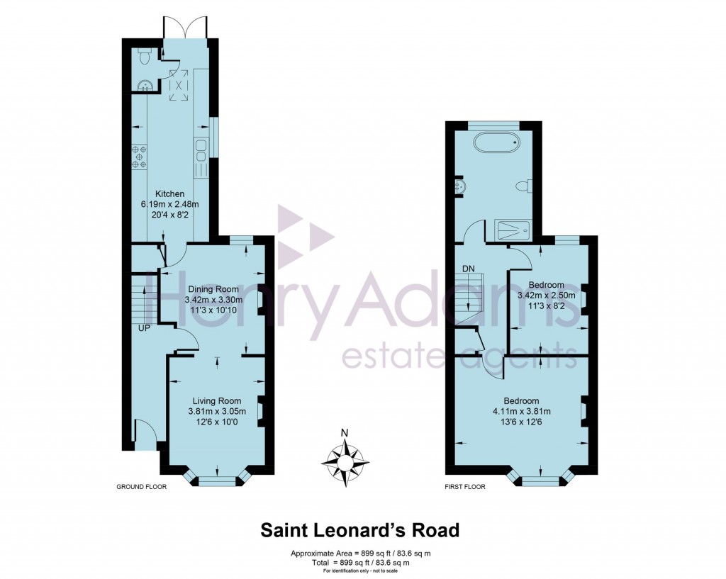 Floorplans For St. Leonards Road, Horsham, RH13
