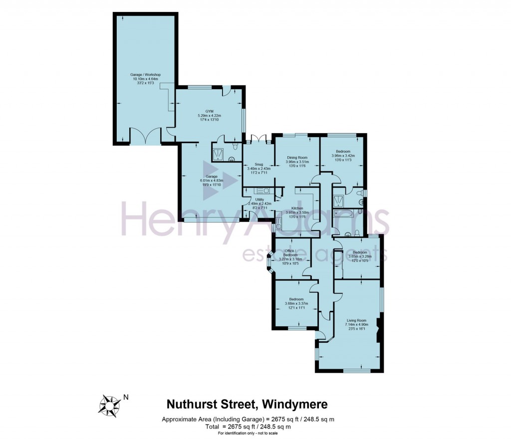 Floorplans For Nuthurst Street, Nuthurst, RH13