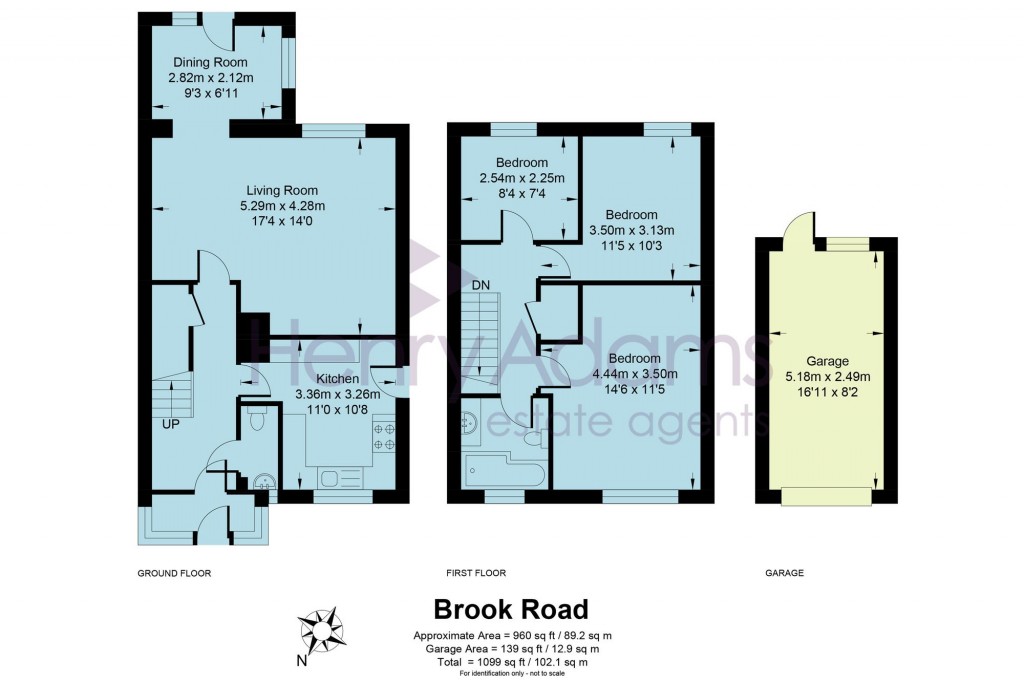 Floorplans For Brook Road, Horsham, RH12