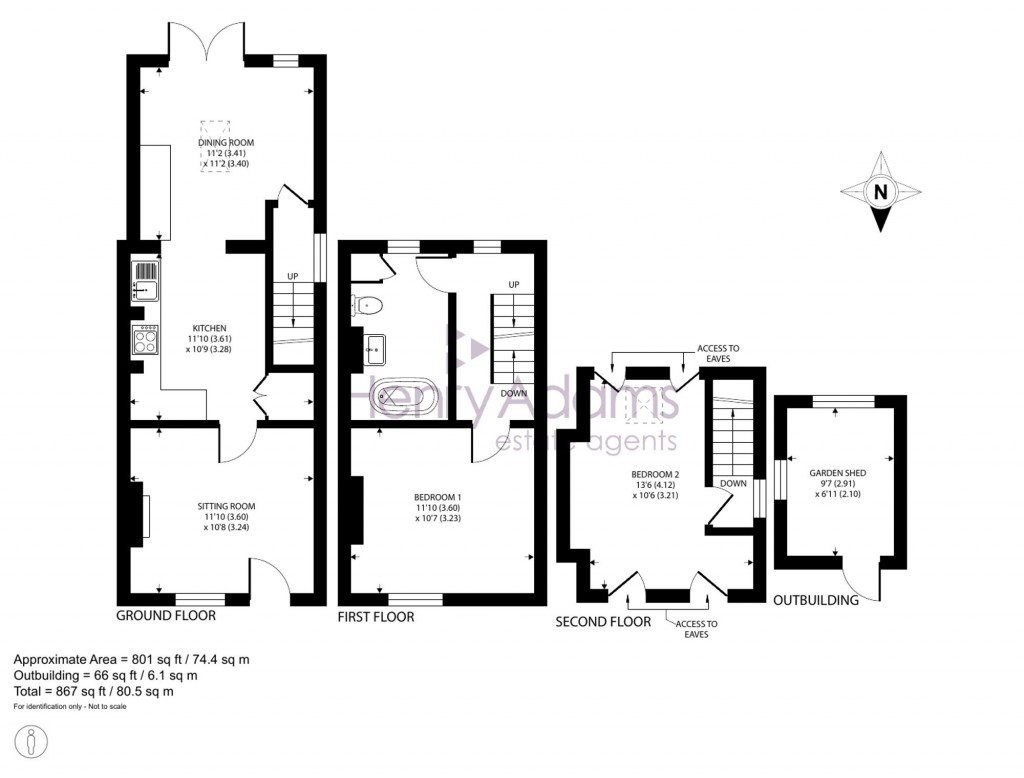 Floorplans For Main Road, Emsworth, PO10