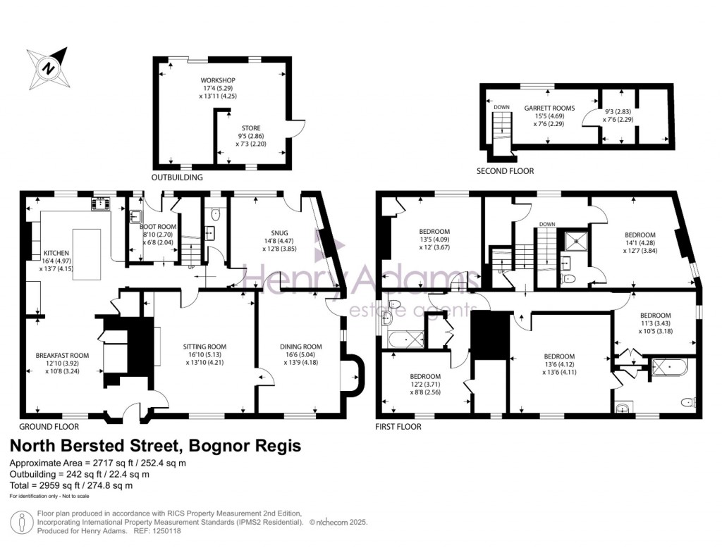 Floorplans For North Bersted Street, Bognor Regis, PO22